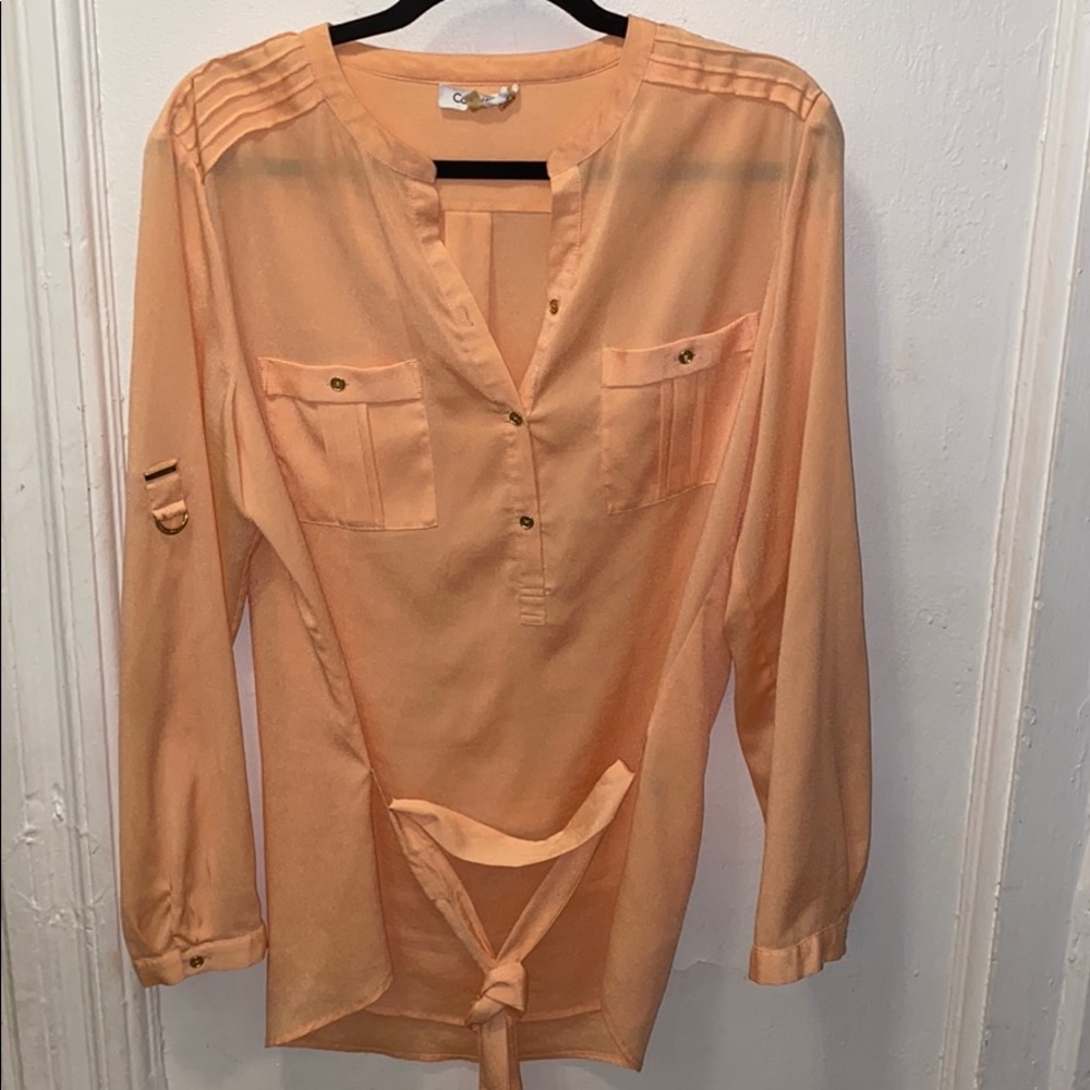 Calvin Klein Shirt with belt